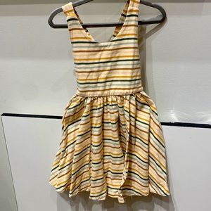 Alice and Ames Cross-back stripped dress 3T